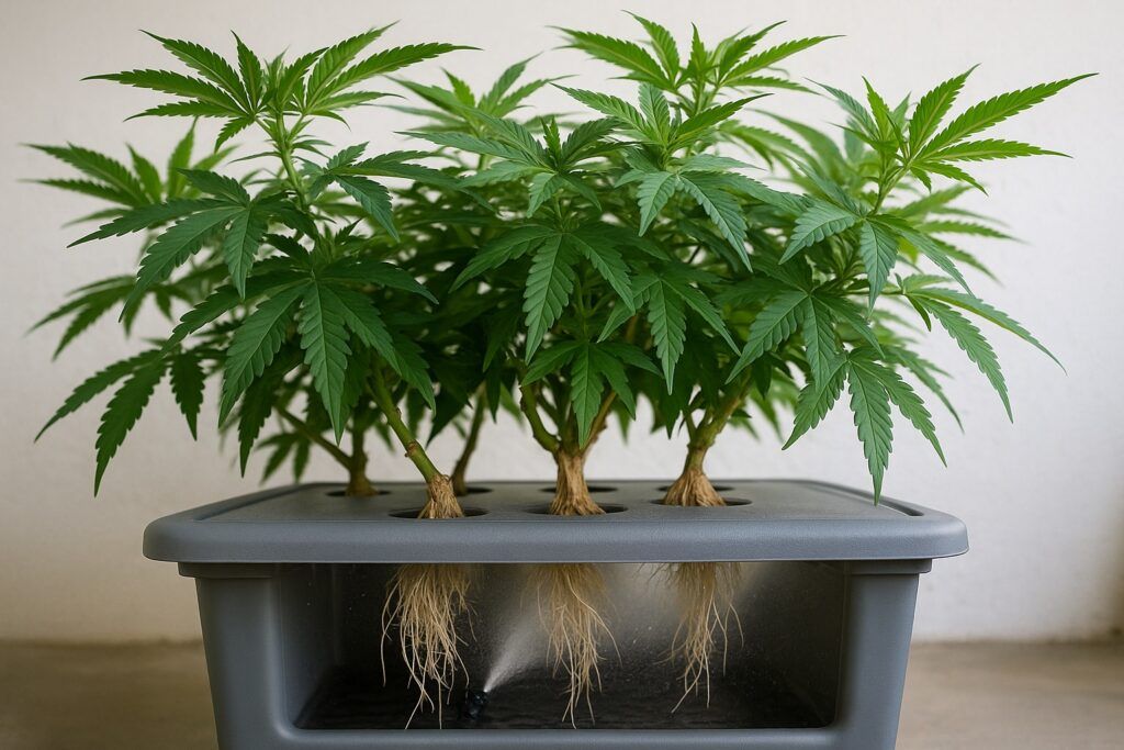 Aeroponiczna uprawa marihuany