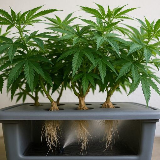 Aeroponiczna uprawa marihuany