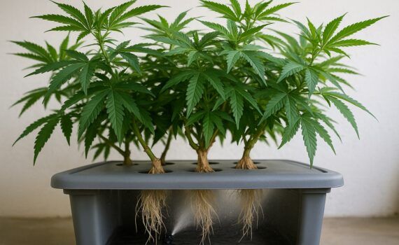 Aeroponiczna uprawa marihuany